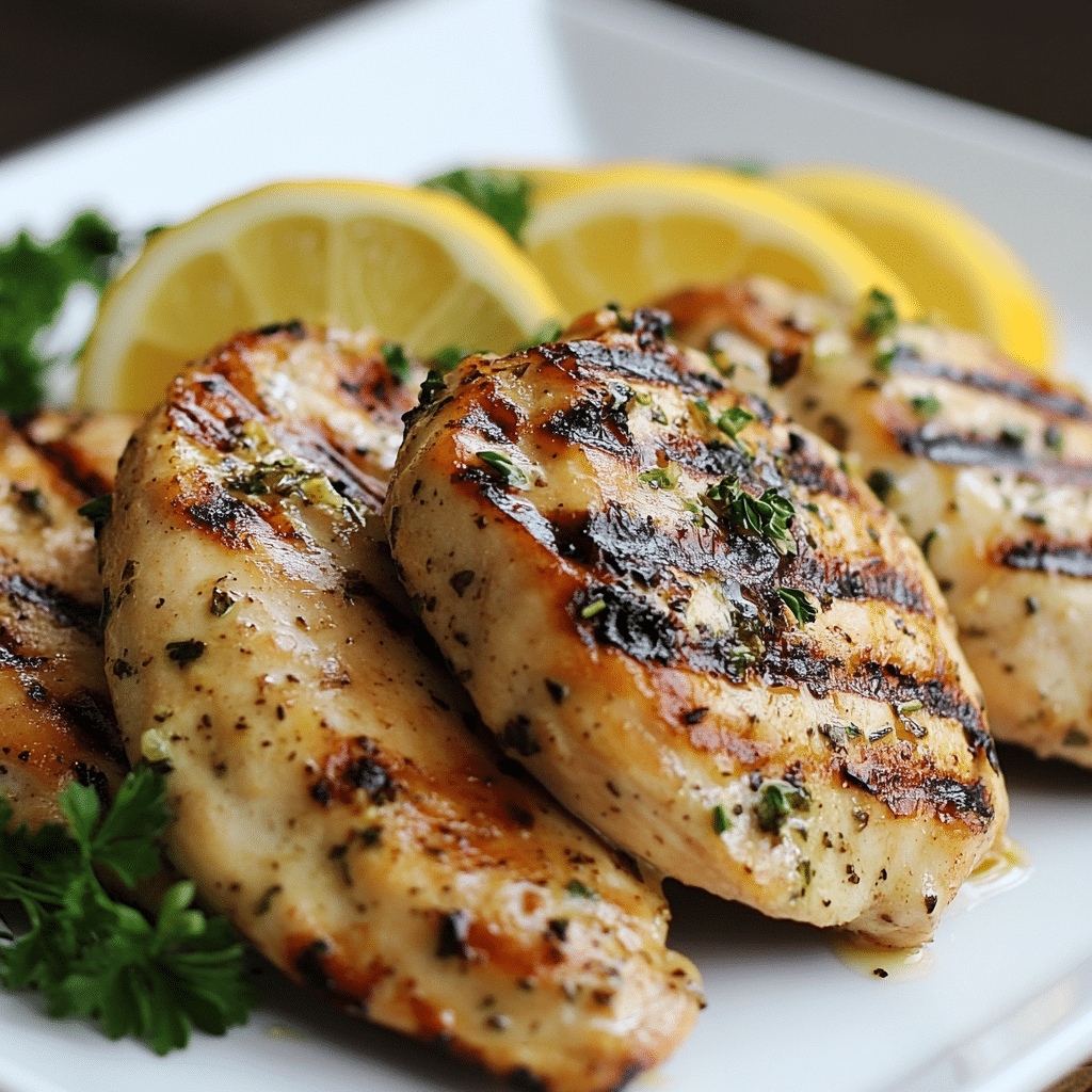 Grilled Lemon Chicken