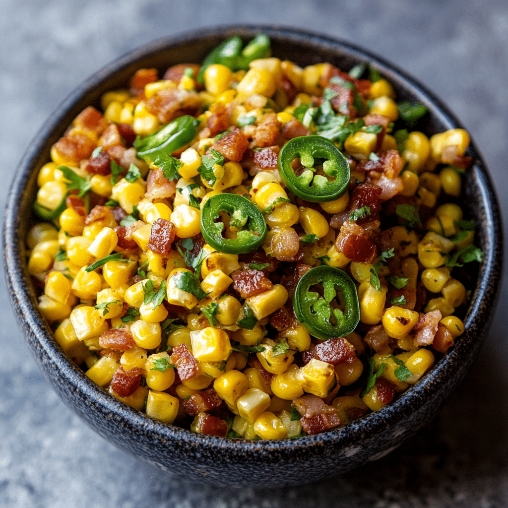 Bacon Jalapeño Corn Salad