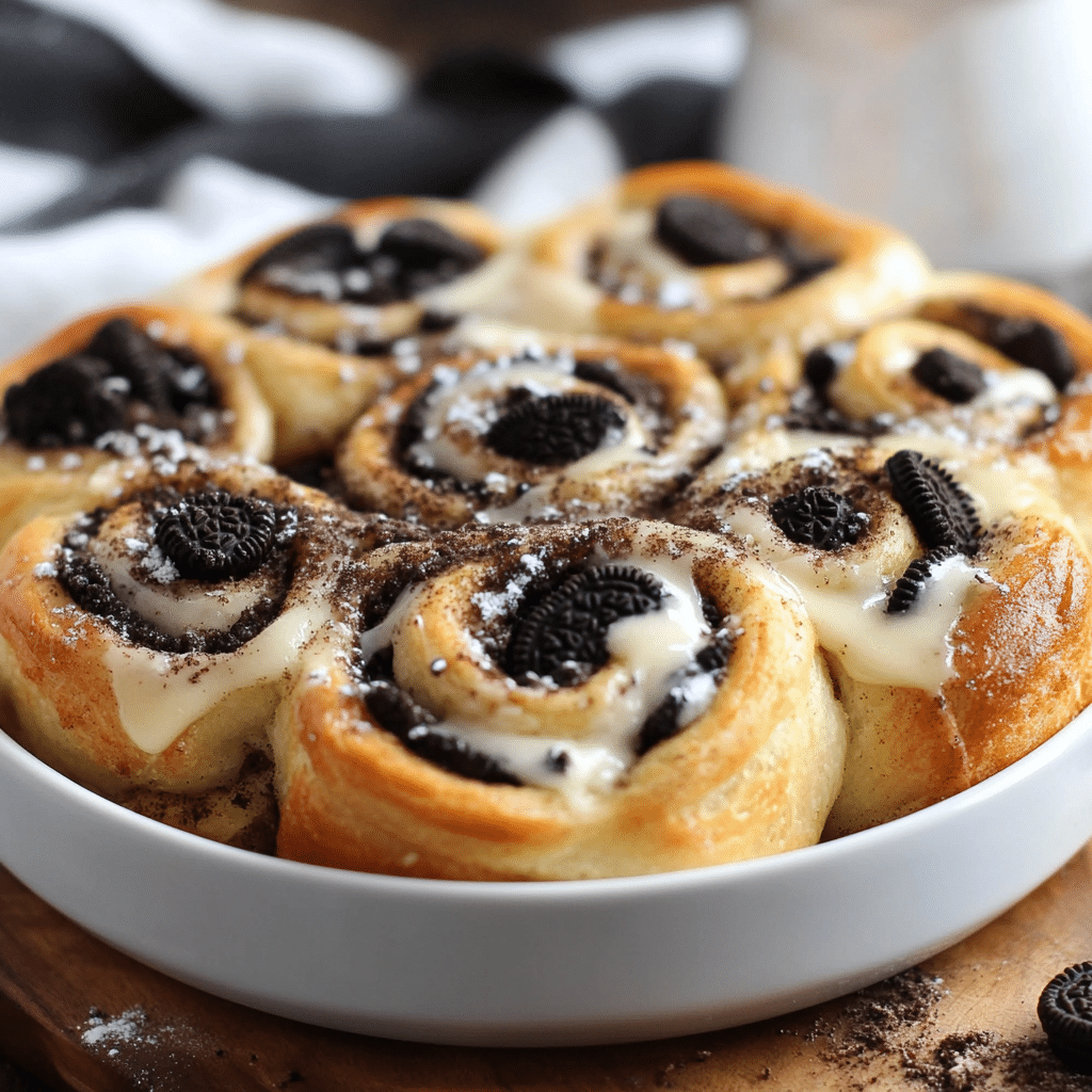 Oreo Cinnamon Rolls