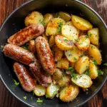 Air Fryer Sausage and Potatoes Dinner