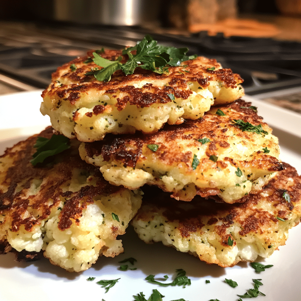 Basic Cauliflower Fritters