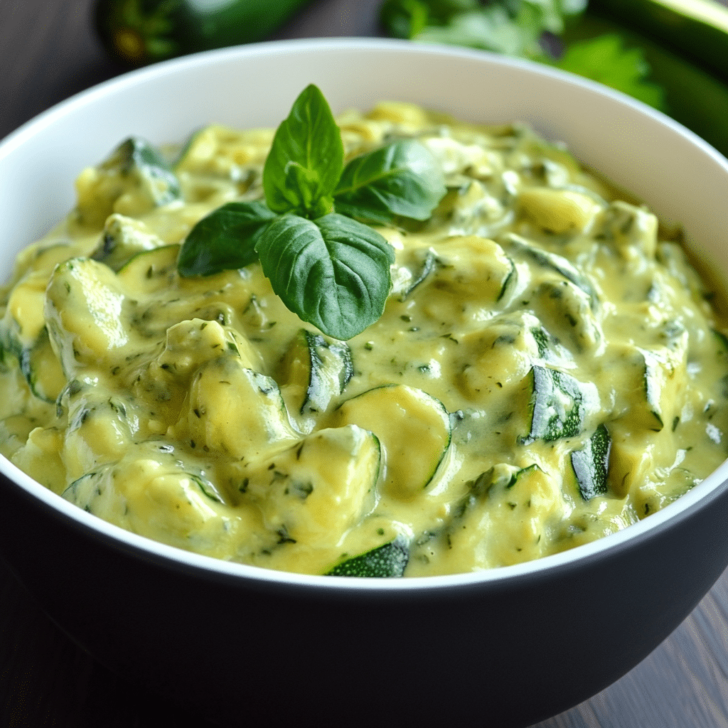 Creamy Zucchini Sauce