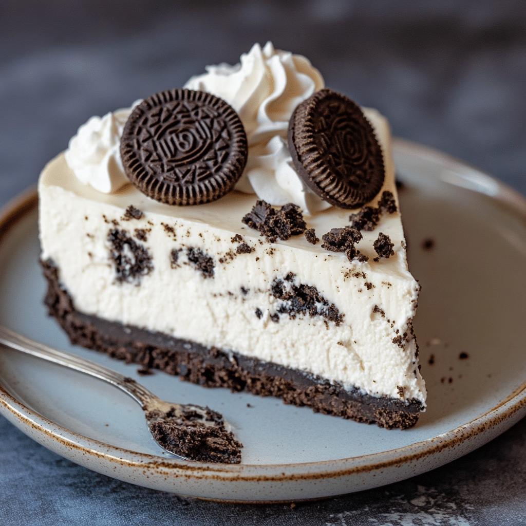 No-Bake Oreo Cheesecake