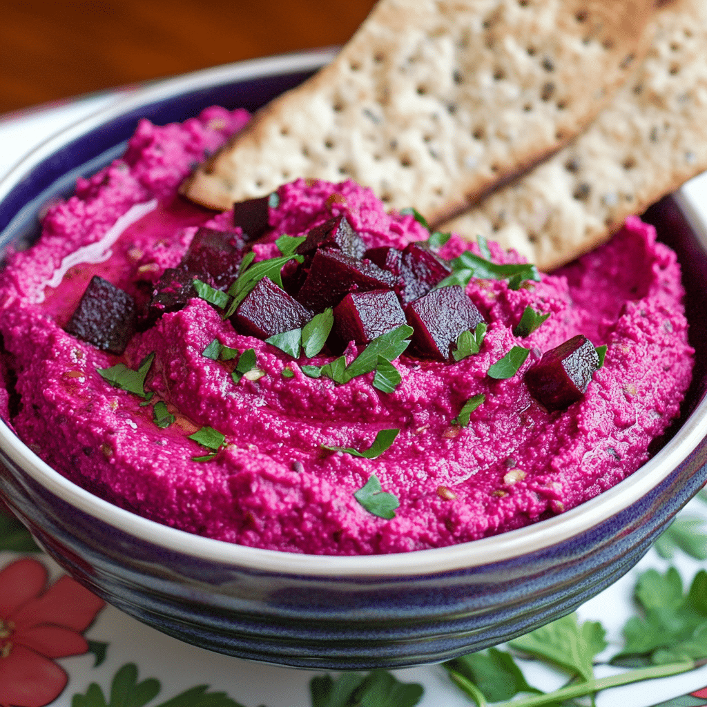 Roasted Beet Hummus