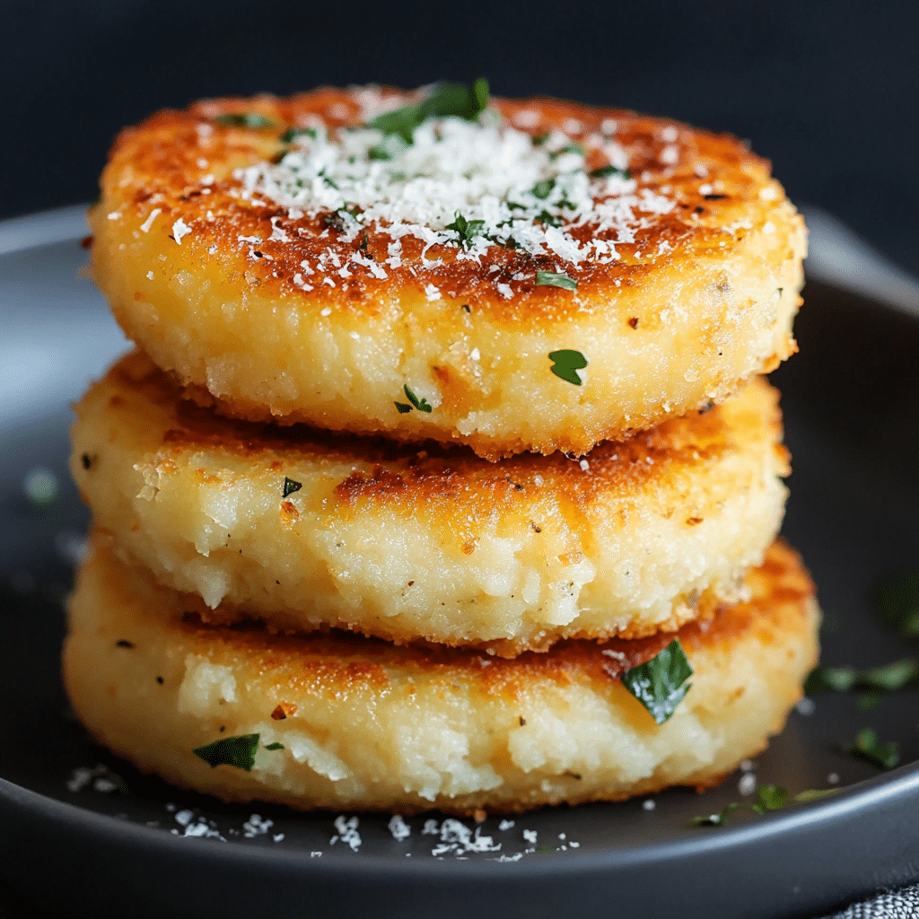 Parmesan Mashed Potato Cakes