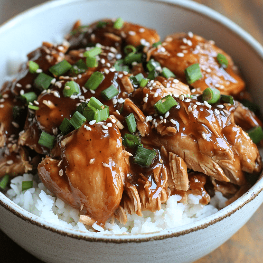 Slow Cooker Honey Teriyaki Chicken