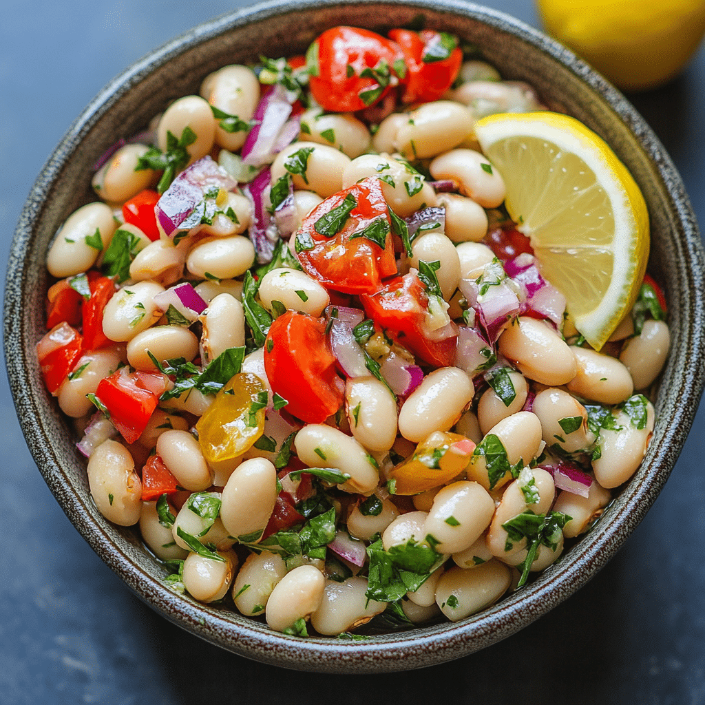 Lemony White Bean Salad