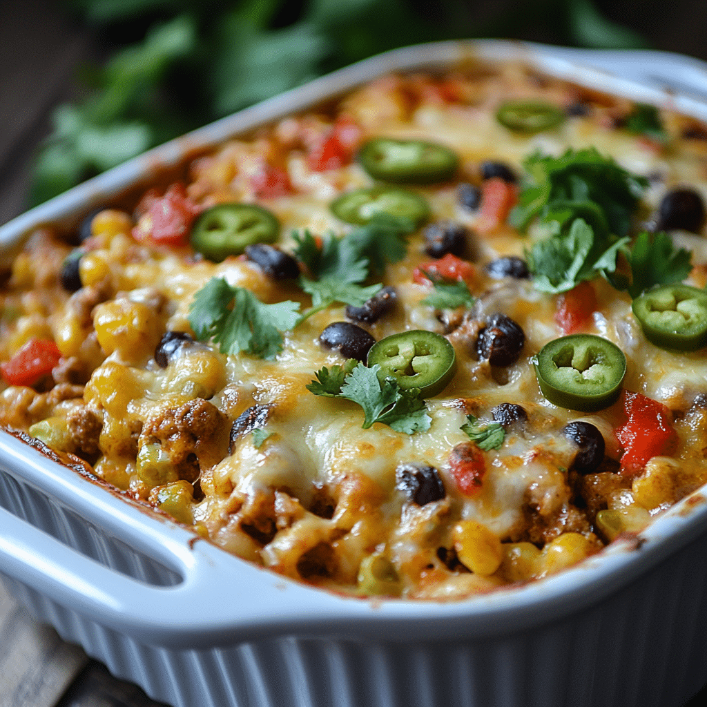 Mexican White Trash Casserole