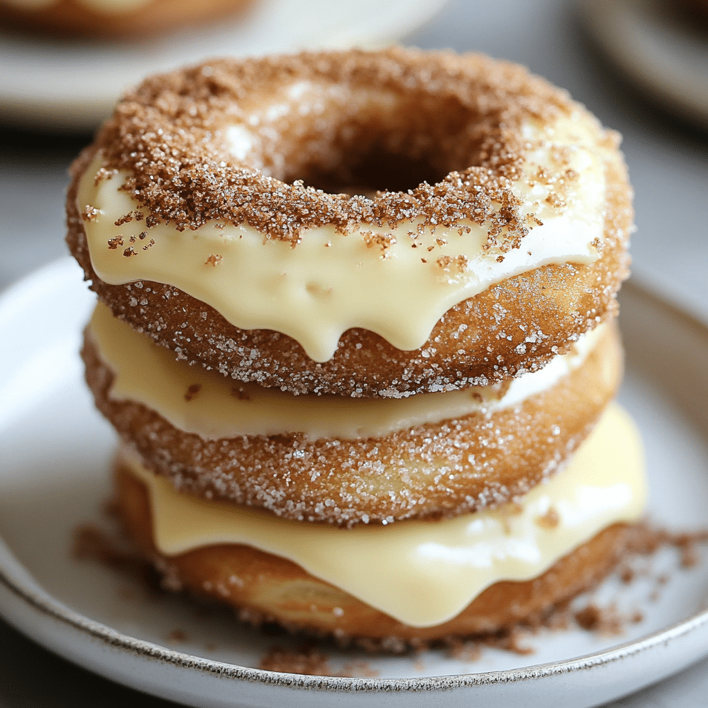Churro Cheesecake Donut Cookies: