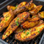 Air Fried Potato Wedges