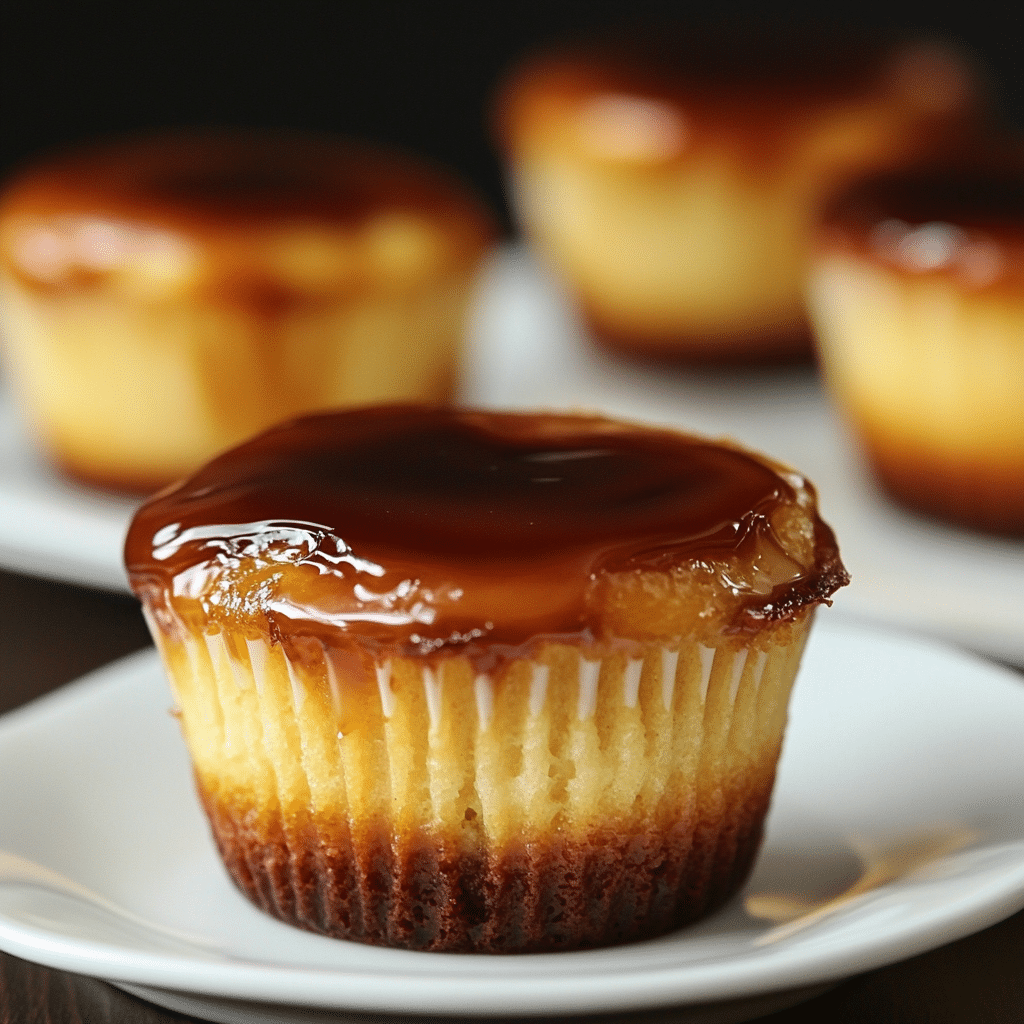 Velvety Caramel Flan Muffins