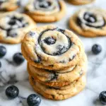 Blueberry Cheesecake Swirl Cookies Recipe