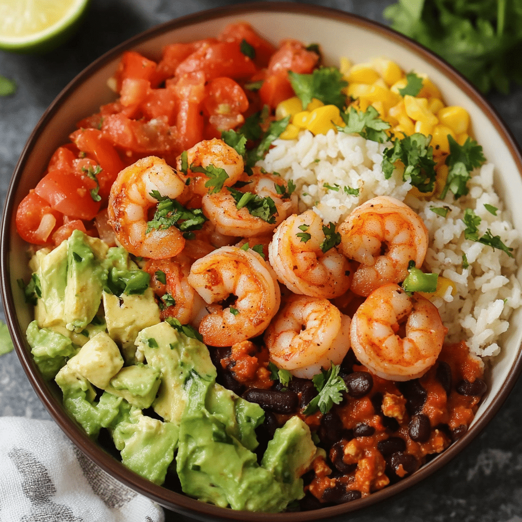 Shrimp Burrito Bowls Recipe