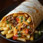 Beefy Cheesy Fries Burrito