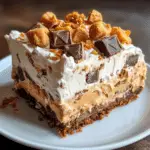 Butterfinger Candy Bar Poke Cake