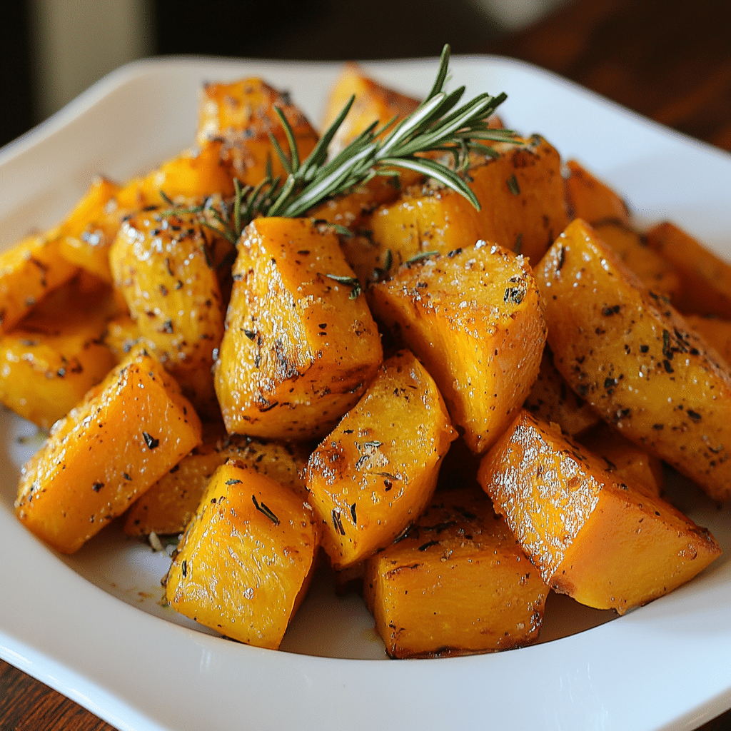 Oven-Roasted Butternut Squash