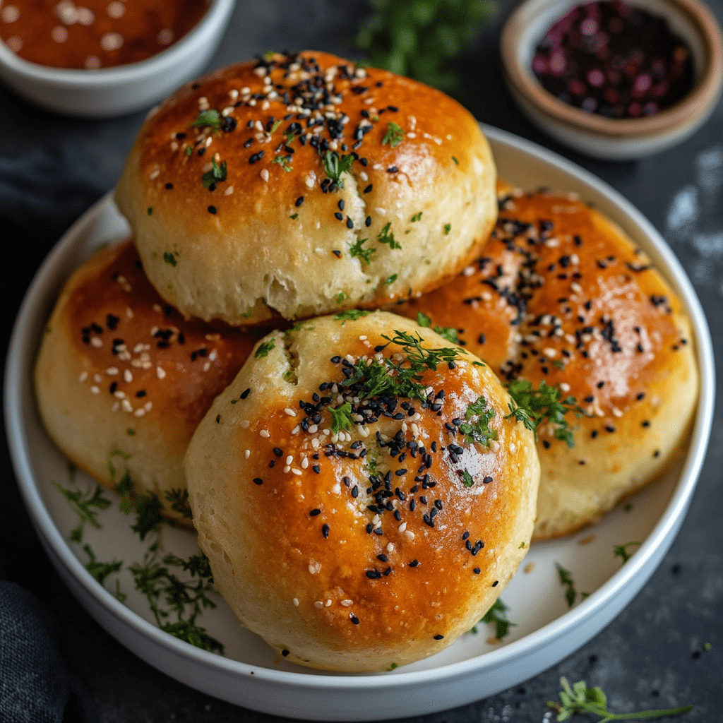 Tasty Eggless Dinner Rolls Recipe