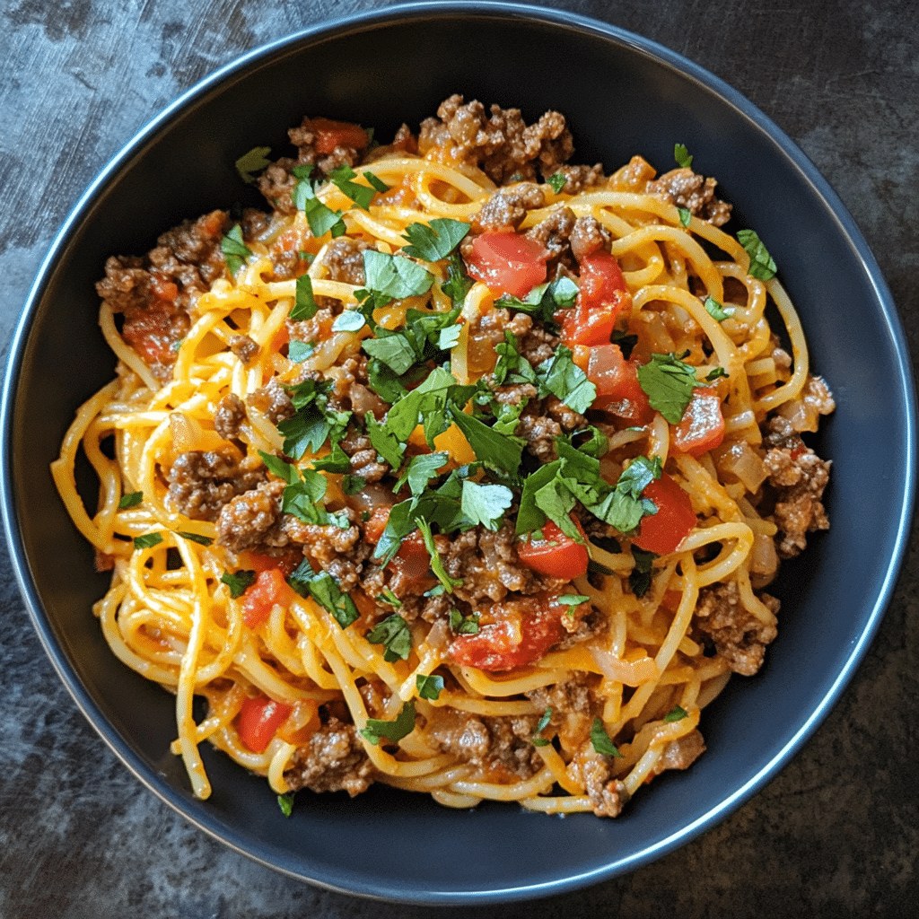 Taco Spaghetti