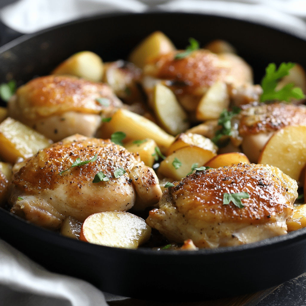 Apple Chicken Skillet