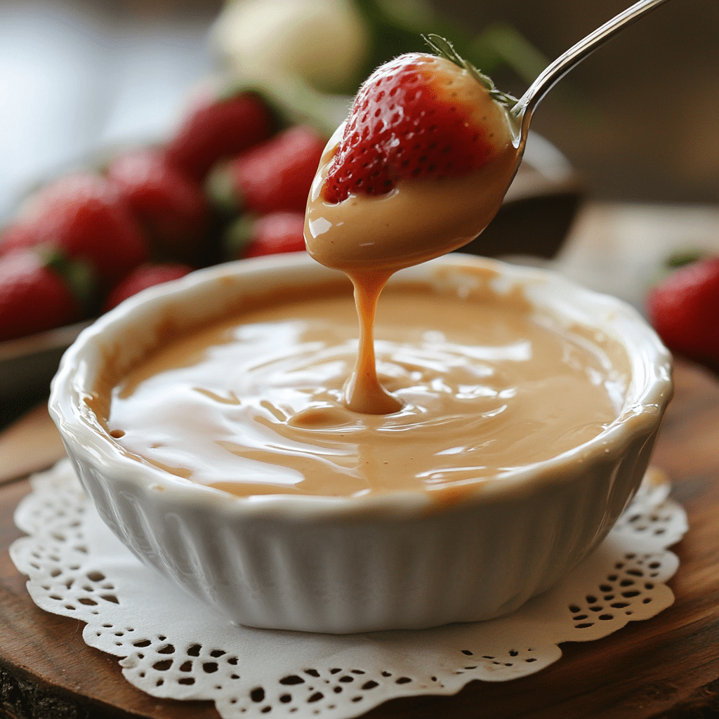 Dulce de Leche Fondue Recipe