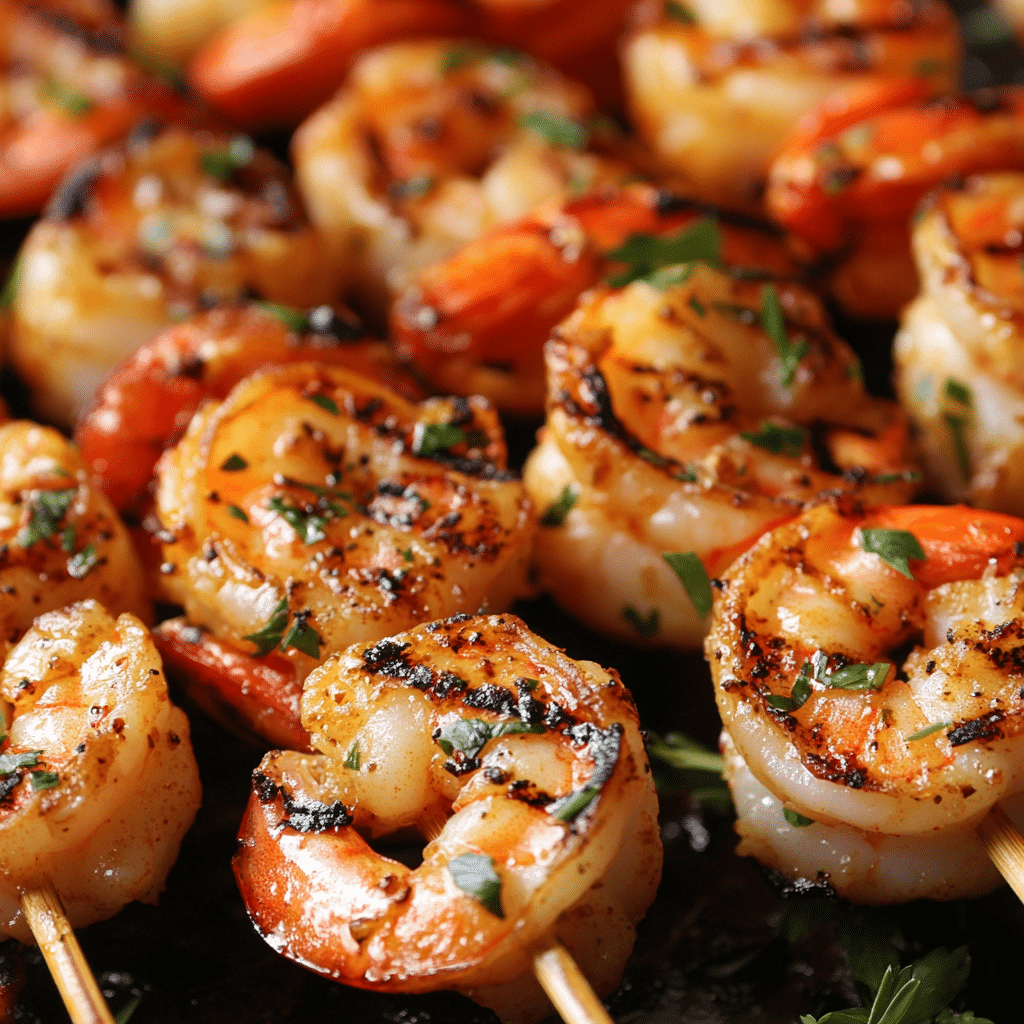 Grilled Shrimp Skewers