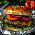 Burger Dinner Foil Packets