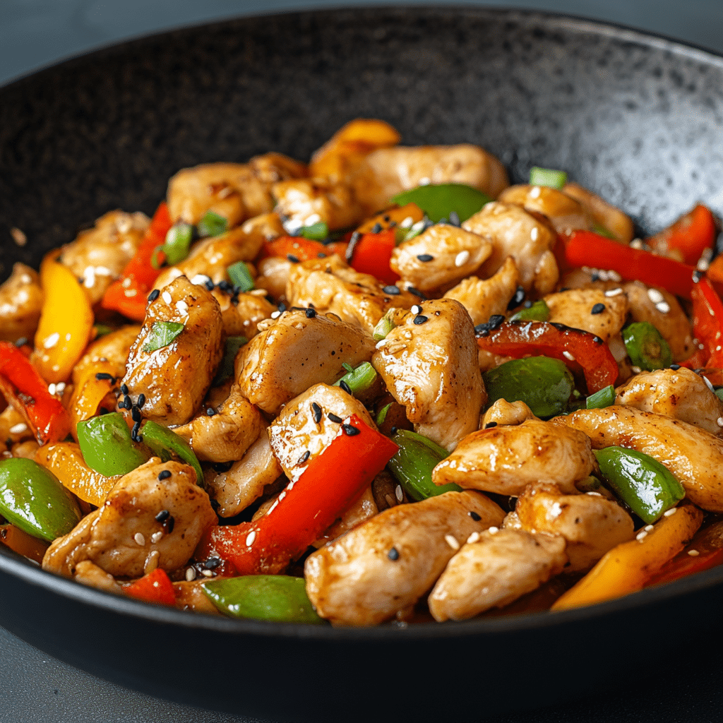 Blackstone Chicken Stir Fry