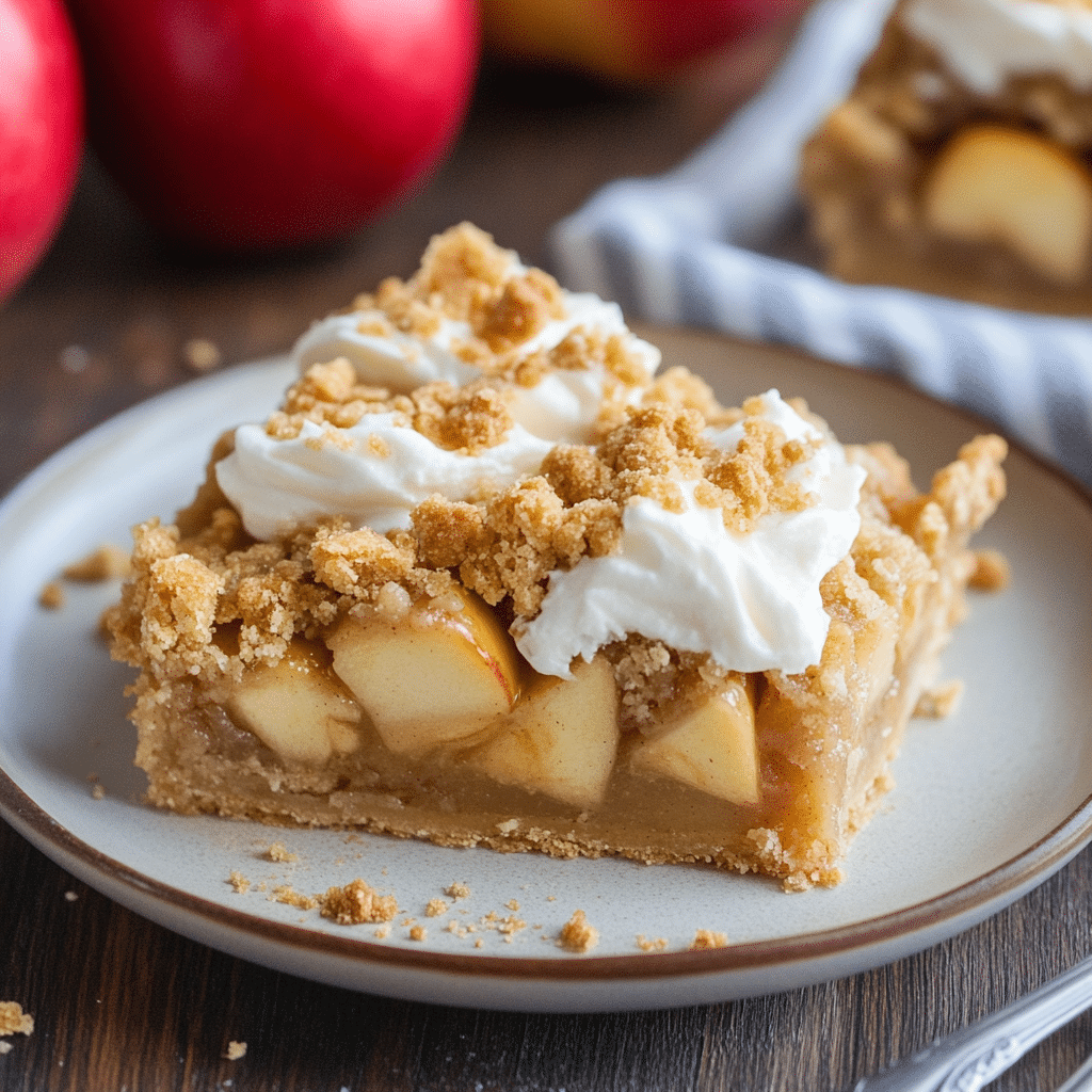 No-Bake Apple Pie Bars