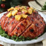 Baked Ham with Pineapple