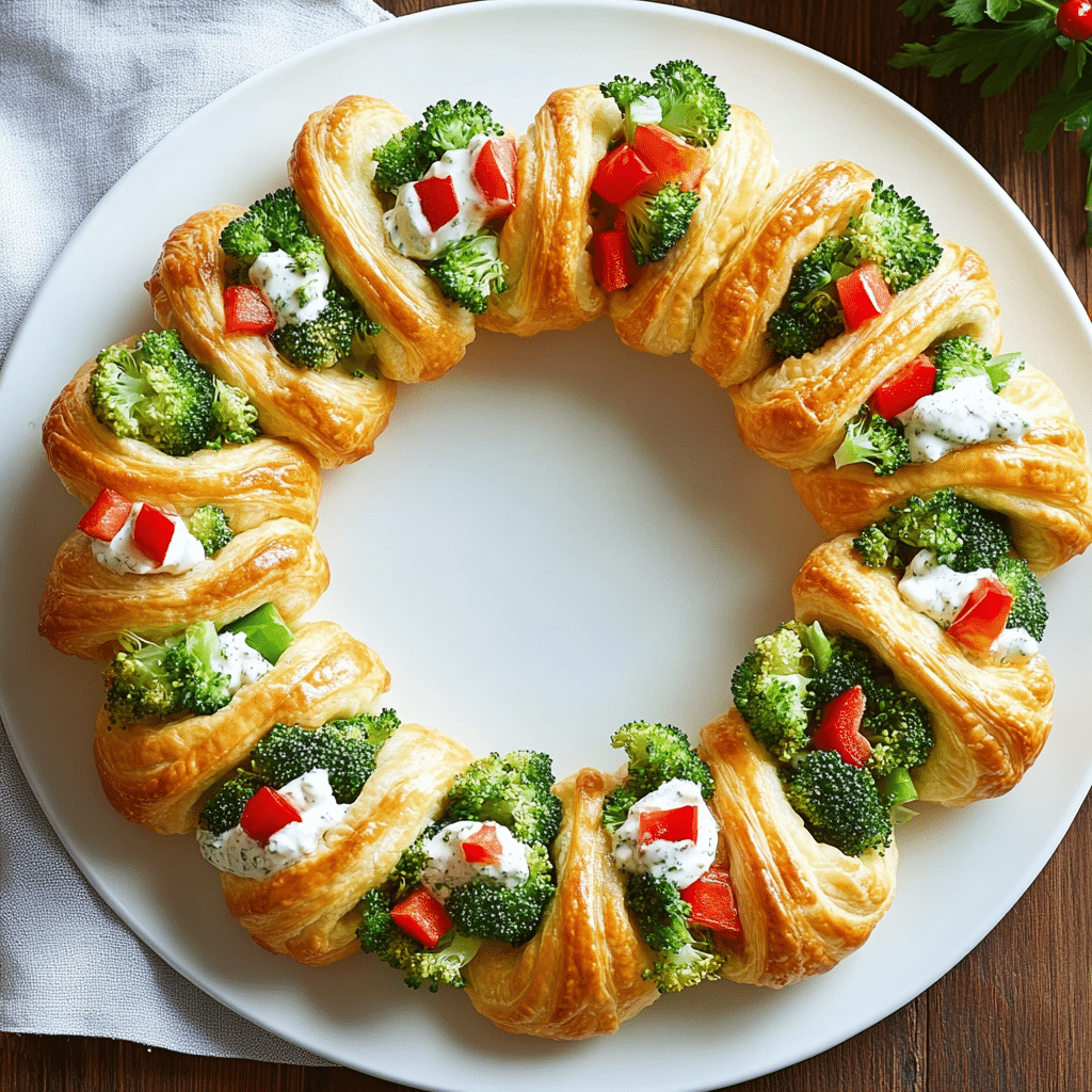 Appetizer Wreath