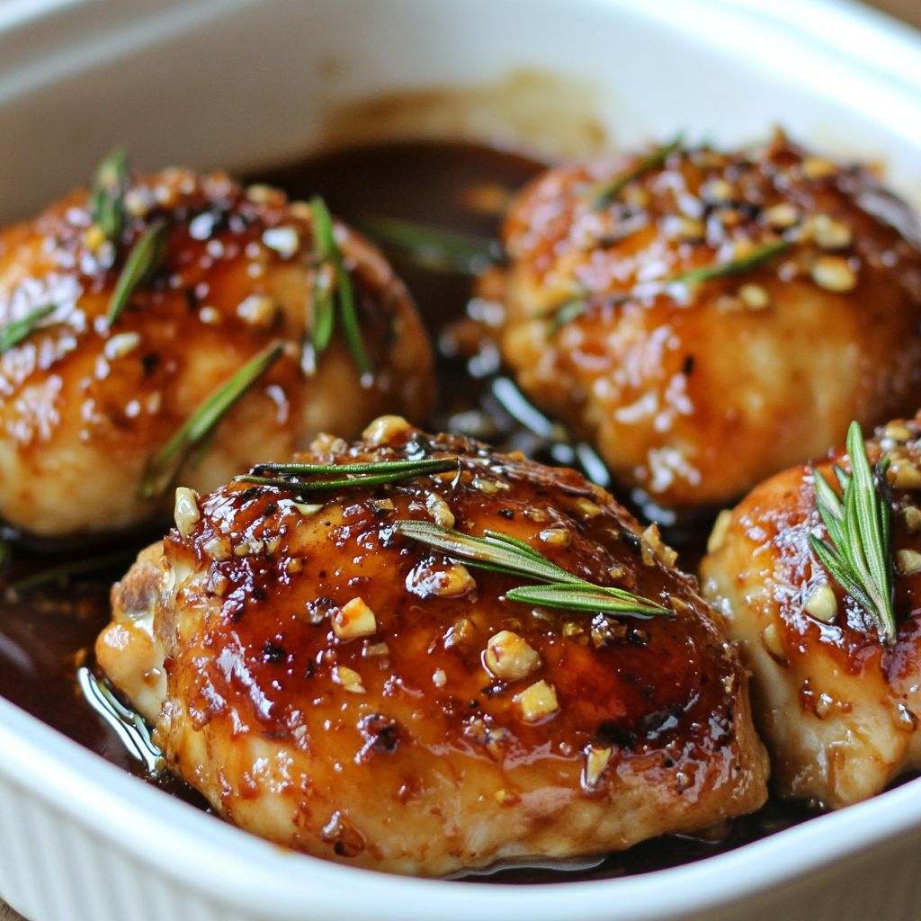 Baked Honey Garlic Chicken