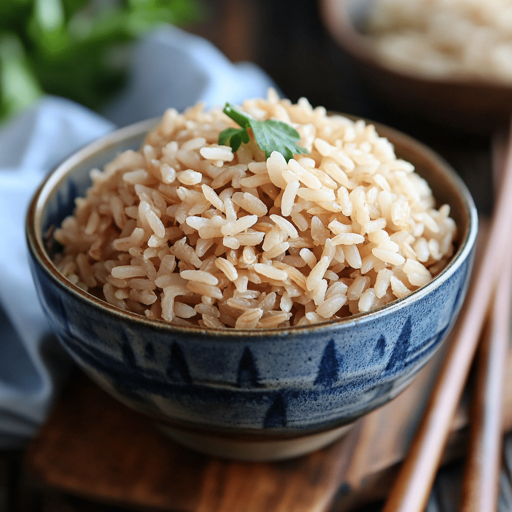 Instant Pot Brown Jasmine Rice