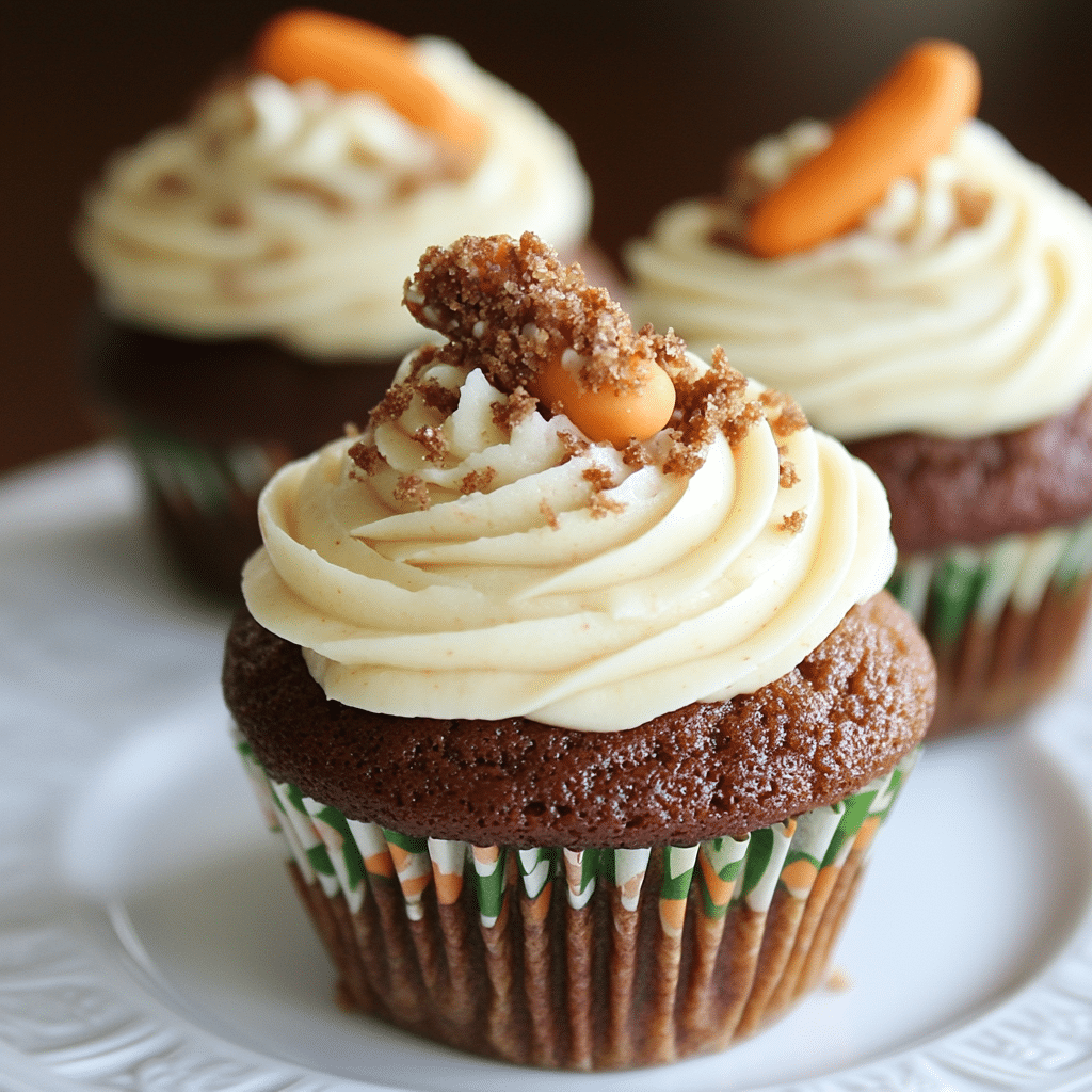 Carrot Cake Cupcakes