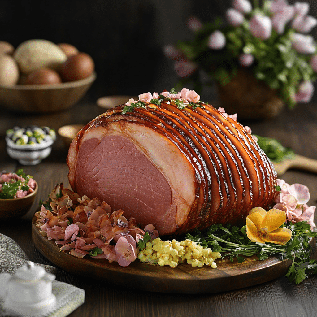 Glazed Easter Ham