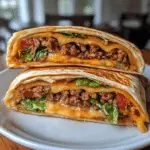 Homemade Crunchwrap Supreme