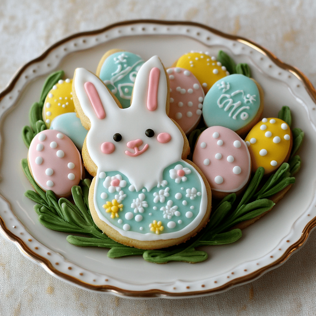 Easter Bunny Sugar Cookies