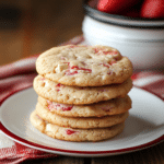 Cream Cheese Strawberry Cookies