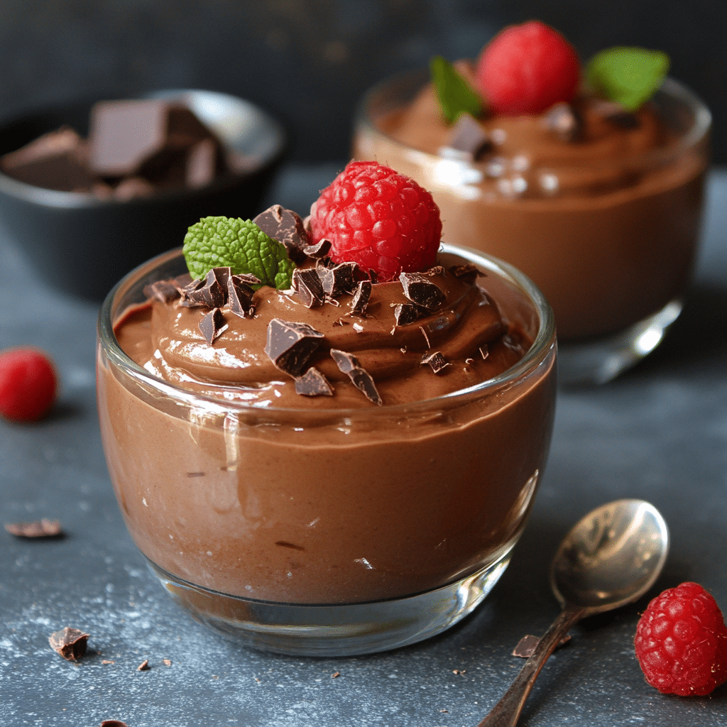 Easy 2-Minute Chocolate Mousse