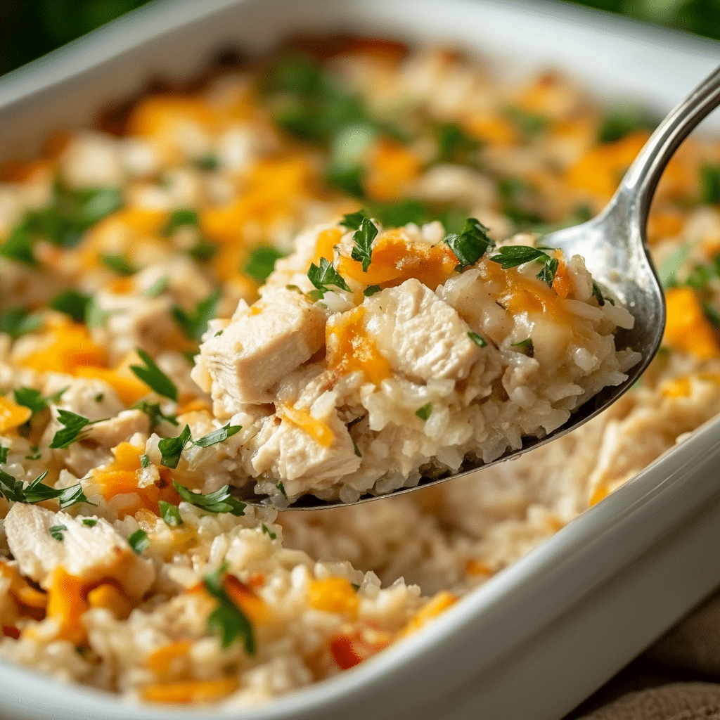 Chicken Rice Casserole Recipe