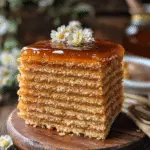 The BEST Russian Honey Cake (Medovik)