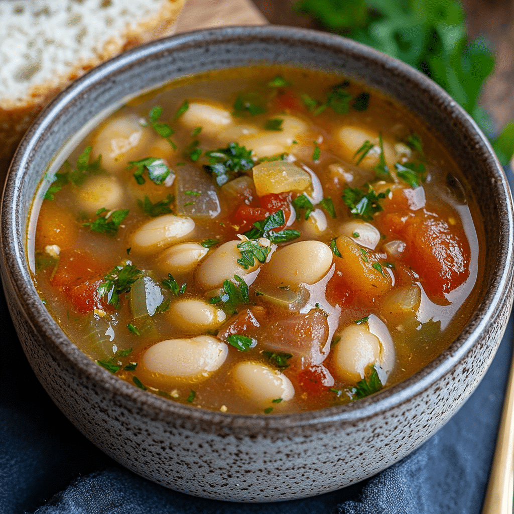 Vegan White Bean Soup