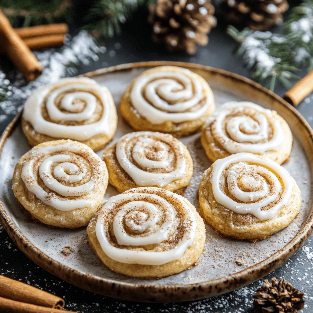 Cinnamon Roll Cookies