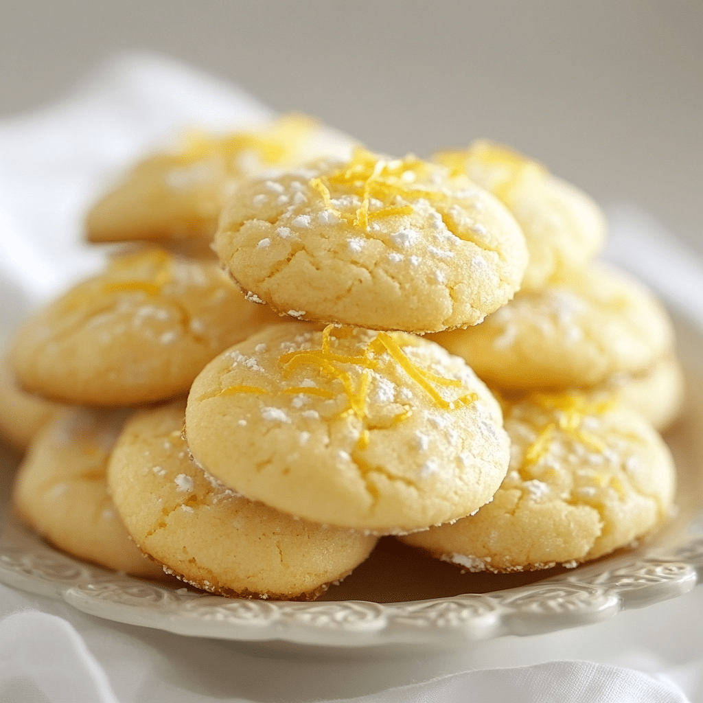 Italian Lemon Cookies