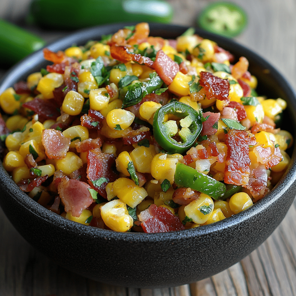 Bacon Jalapeño Corn Salad