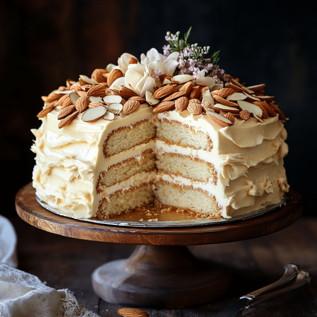 Almond Cream Cake