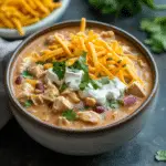 Slow Cooker Cream Cheese Crack Chicken Chili