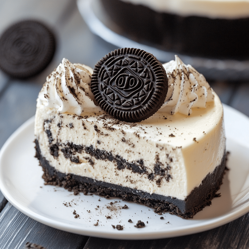 No-Bake Oreo Cheesecake