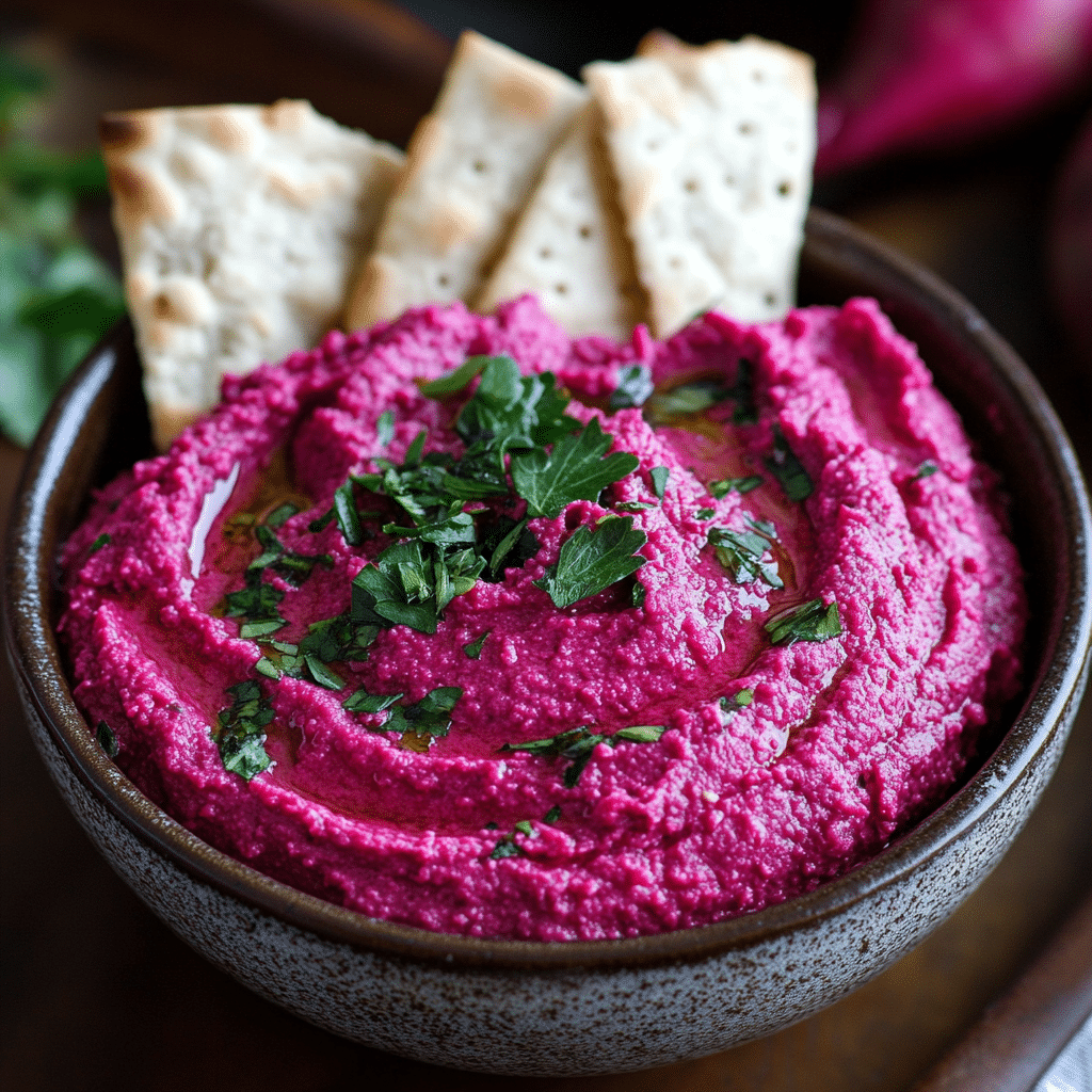 Roasted Beet Hummus