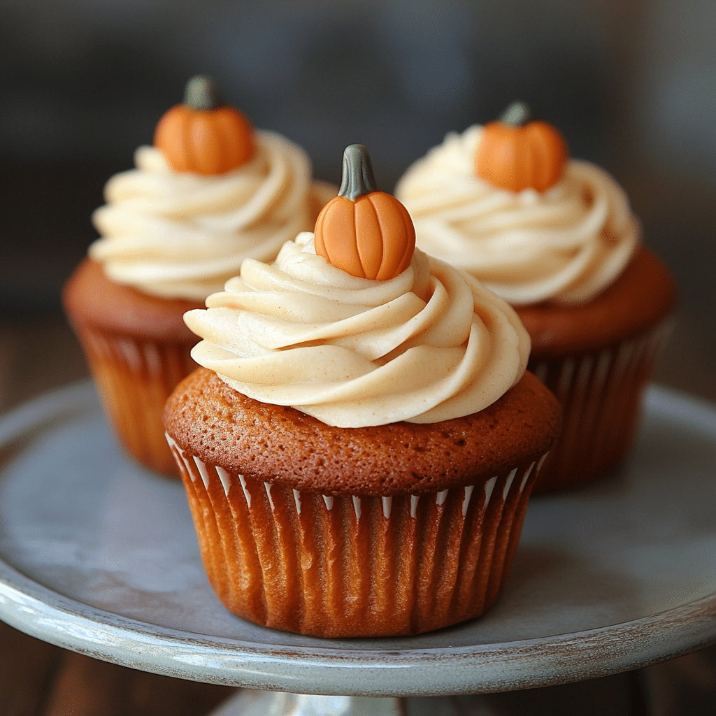 Pumpkin Cupcakes Recipe