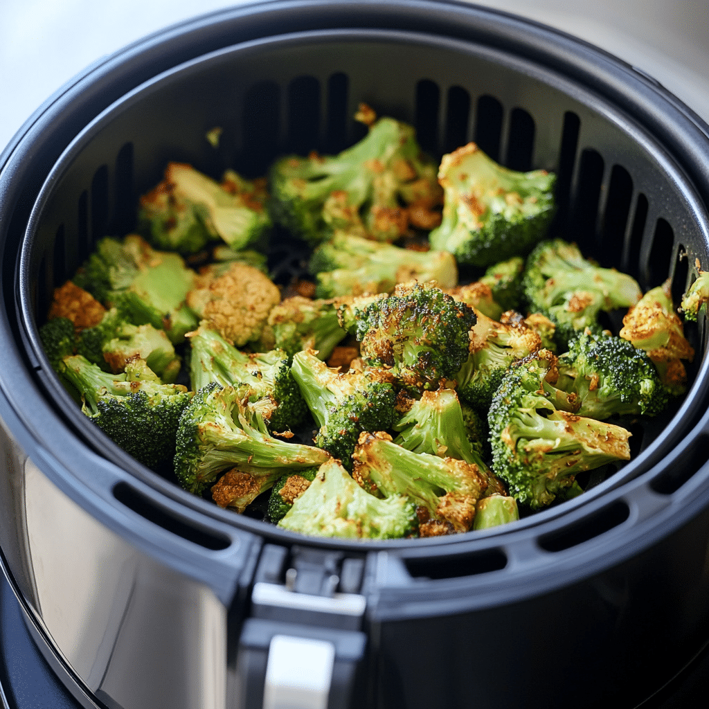 Air Fryer Crispy Broccoli